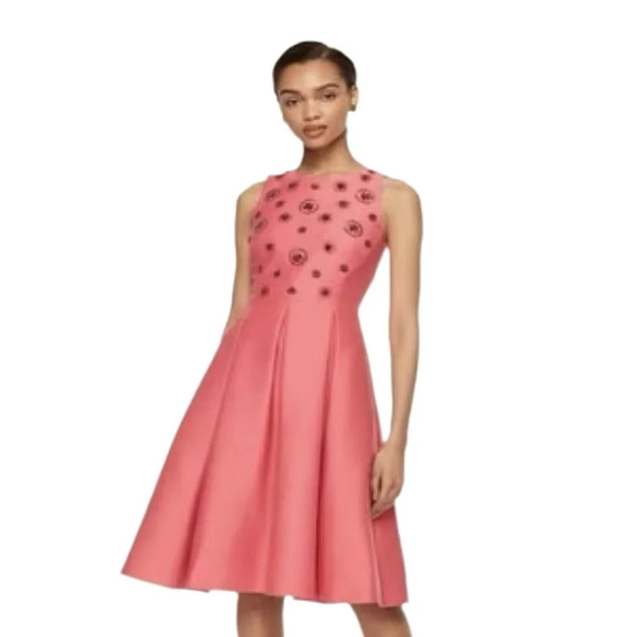 Dresses & Skirts - KATE SPADE,Embellished Fit &Flare Party Pink, US Women's 6